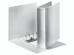 Indstiksmappe Esselte A4 Maxi m/lomme 75mm 2R t/500 ark hvid