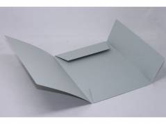 Mappe 125 A4 dokument karton 250 g m/3 klapper gr&Atilde;&yen;