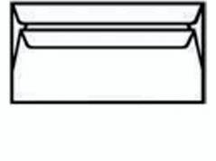 Kuverter hvid 110x220mm M65 13387 500stk/kasse