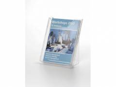 Brochureholder COMBIBOXX A4 klar acryl