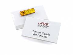 Kongresm&Atilde;&brvbar;rker 54x90mm med magnet holder pak/25 stk