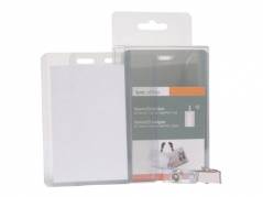 Navneskilte t/ID 60x90mm Plast st&Atilde;&yen;ende format