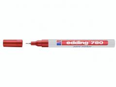 Paint marker Edding 780 r&oslash;d 0,8mm metalindfattet spids