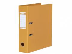 Brevordner PP-folie orange A4-bred Bantex milj&oslash; 1414-12