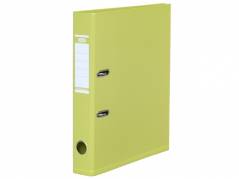 Brevordner PP-folie lime A4-smal Bantex milj&oslash; 1415-24