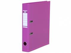 Brevordner PP-folie pink A4-smal Bantex milj&oslash; 1415-19