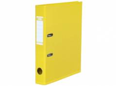 Brevordner PP gul A4-smal Bantex milj&oslash; 1415-23