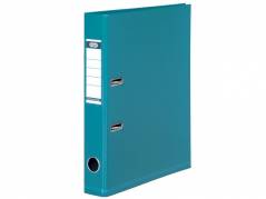 Brevordner ELBA PP A4 turkis smal