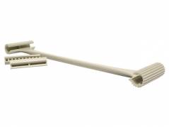 Registersystem A4 QuickFind udv.modul lys gr&Atilde;&yen; t/10 lommer