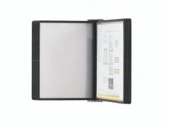 Registersystem A4 Easymount t/10 lommer sort v&Atilde;&brvbar;gmodel