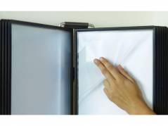 Registerlomme QuickLoad A4 sort registersystem HD 10stk