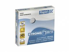 H&Atilde;&brvbar;fteklammer Rapid 23/12 galv Strong blokh&Atilde;&brvbar;fter 1000stk/pak