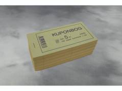 Kuponb&Atilde;&cedil;ger  hvid 2x1-100 130x70mm