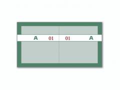 Kuponbog gr&Atilde;&cedil;n 2x1-100 130x70mm 92 2205 70