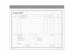 Dagsseddel 2x50 blade 200x148mm 92 2200 10