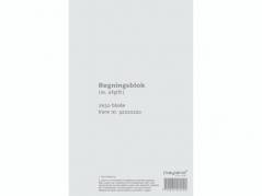 Regningsblok m/afgift 100bl 126x200mm 92 2202 20