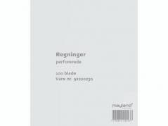 Regningsblok 100bl 126x148mm 92 2202 30