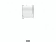 Kasseblok 100bl 85x272mm 92 2205 10