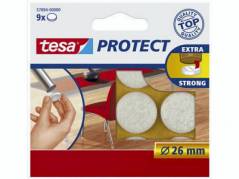 Filtpuder tesa hvide &Atilde;&tilde;26mm 9stk/pak