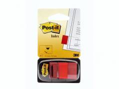Post-it indexfaner 680-1 r&Atilde;&cedil;d 25,4x43,2mm 50stk/pak