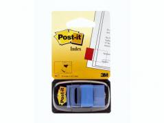 Post-it indexfaner 680-2 bl&Atilde;&yen; 25,4x43,2mm 50stk/pak