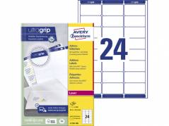 Laserlabel Avery 63,5x33,9mm L7159 100ark/&Atilde;&brvbar;sk 24/ark