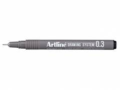 Drawingpen ARTLINE EK233 0,3mm sort