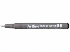 Drawingpen ARTLINE EK238 0,8mm sort