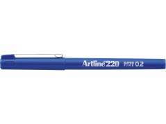 Fineliner Artline EK220 0,2mm bl&Atilde;&yen;