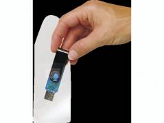 USB lomme 3L 52,5x90mm klar selvkl&Atilde;&brvbar;bende 100stk/pak