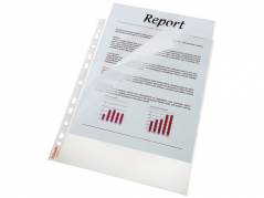 Plastlomme Esselte A4 0,115mm &aring;ben top/ven. pr&aelig;g 10stk/pak