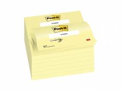 Post-it blok r-350 gul z-fold 76x127mm 12blk/pak