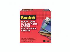 Tape Scotch bogtape, Klar transparent 50mmx14m 845