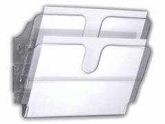 Avisholdere IDEAL FlexiPlus klar Vandret til v&Atilde;&brvbar;g pk/2stk