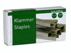 H&aelig;fteklammer bnt/Office nr.10 op t/10ark galvan. 1000stk/pak