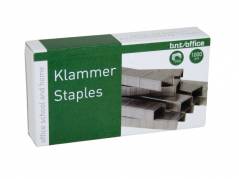 H&aelig;fteklammer bnt/Office 24/6 st&aring;l 1000stk/pak