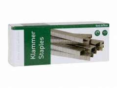 H&aelig;fteklammer bnt/Office 26/6 galvaniserede 1000stk/pak