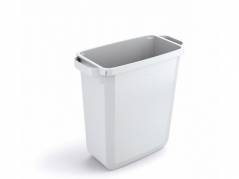 Affaldsspand DURABIN 60l rektangul&aelig;r hvid
