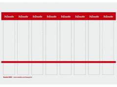 Rygetiket Esselte t/brevordner 50mm 80stk/pak