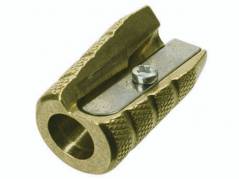 Blyantspidser granat messing