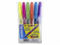 Tekstmarker Pilot V Liquid Light ass. SW-VLL 6stk/s&Atilde;&brvbar;t