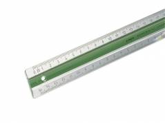 Lineal plast m/gummiskinne LINEX 30cm S30