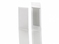 Kuverter m/papbagside hvid 350x500mm nr 7 11747 100/kas