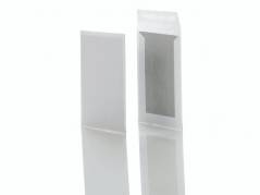 Kuverter m/papbagside hvid 250x353mm nr 4 11744 250/kasse