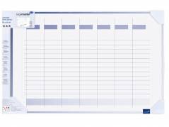 Planl&Atilde;&brvbar;gningstavle Legamaster Uge-planner 4900 600x900mm