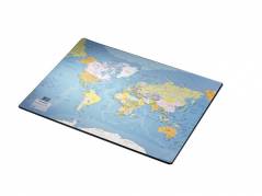 Skriveunderlag Esselte 40x53cm m/verdenskort