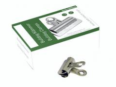 Papirklemme st&aring;l bnt 27mm bulldog 12stk/pak