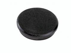 Magneter Dahle 24mm rund sort 10stk/pak b&aelig;rekraft 0,3kg