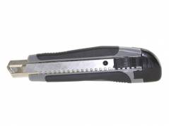 Hobbykniv bnt Soft-Cut Luksus sort/gr&aring; 18mm