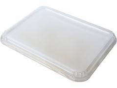 L&Atilde;&yen;g t/plastbakke PP klar 232x183x16mm 372stk/kar